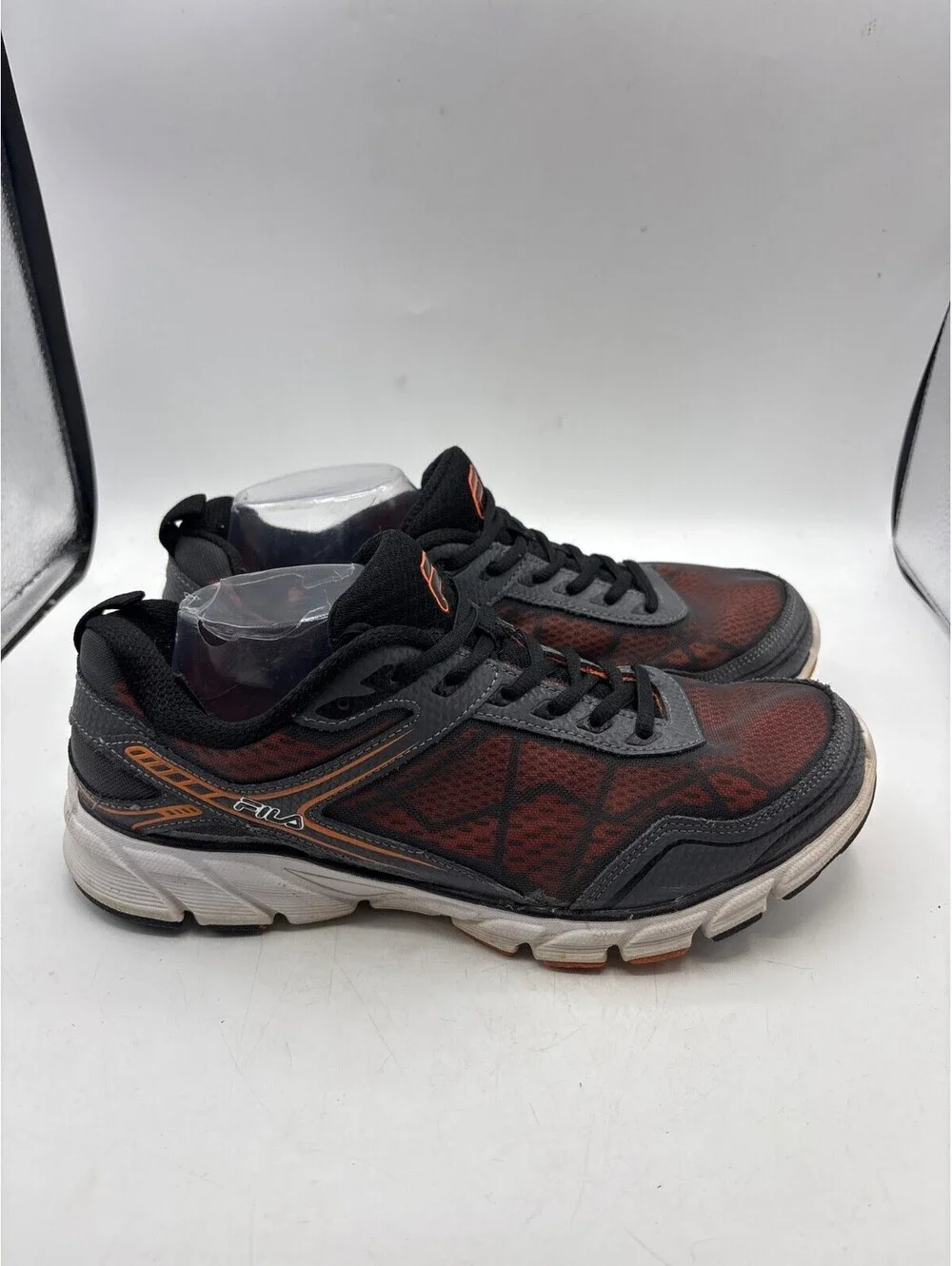Mens Fila Ascente Trail Running Sneakers Shoes - Wide - Castlerock Size 10.5 Men